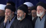 حضور فرزندان آقای شهید ایران در مصلی تهران حضور فرزندان آقای شهید ایران در مصلی تهران