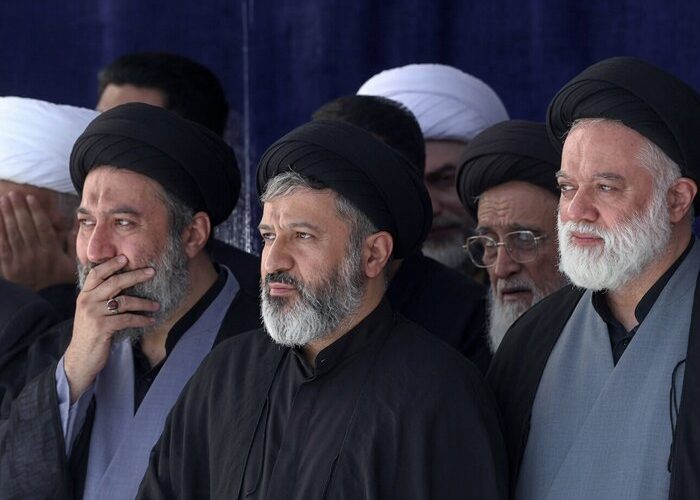 حضور فرزندان آقای شهید ایران در مصلی تهران
