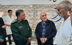 بازدید سردار افراسیابی از موکب حضرت جواد (ع)