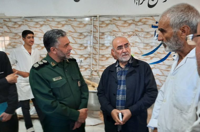 بازدید سردار افراسیابی از موکب حضرت جواد (ع)