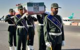 استقبال از پیکر مطهر سردار شهید حسین ظریفی در مشهد