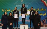 قدرت نمایی بانوان پاورلیفتینگ خراسان رضوی درقوچان