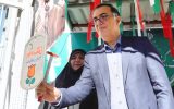 نواخته شدن زنگ ایثار توسط رئیس بنیاد شهید و امور ایثارگران